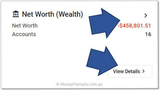 Barefoot App Buckets Grow Net Worth Detail View