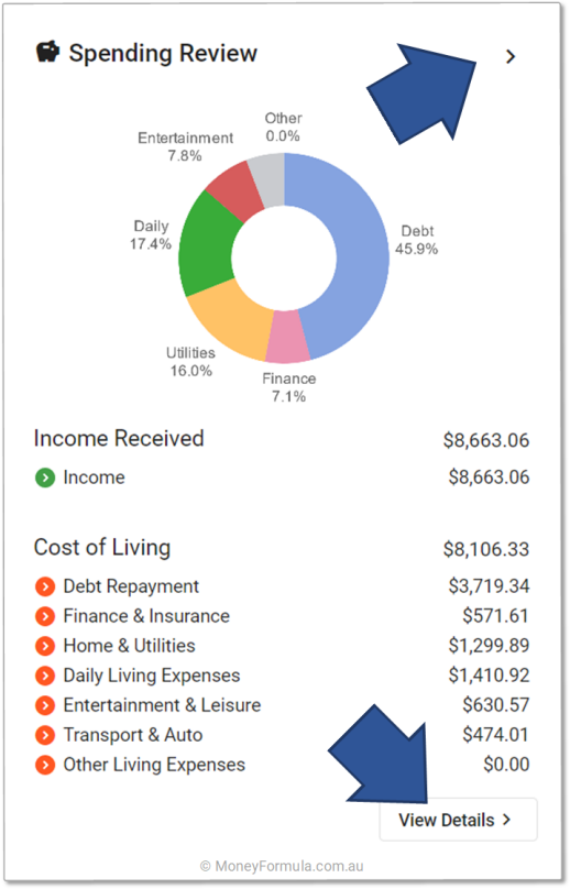 Barefoot Investor Budget App Buckets.