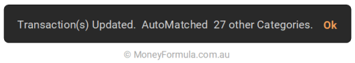 Barefoot Investor Budget App Spending AutoMatcher.