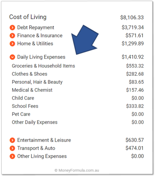 Barefoot Investor Budget App Spending