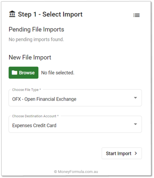 Barefoot Investor Budget App Spending Import.