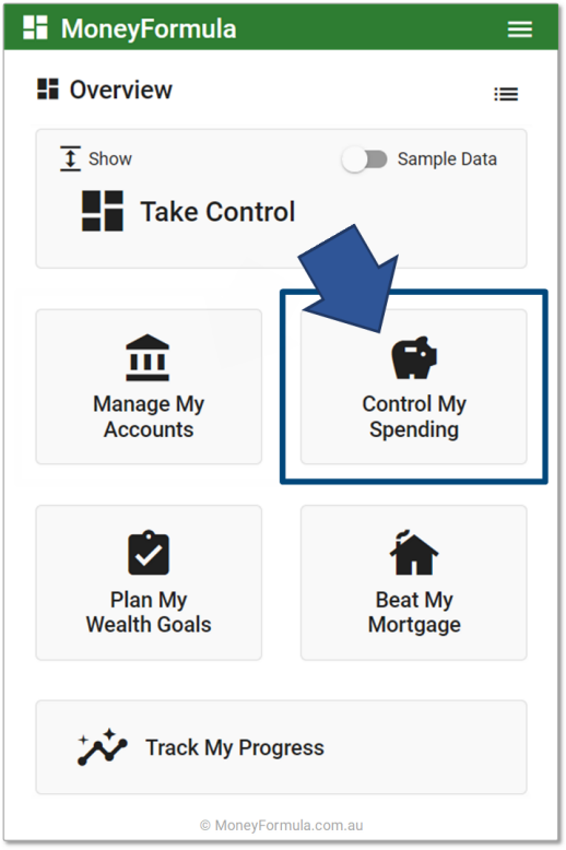 Personal Finance App Control My Spending.
