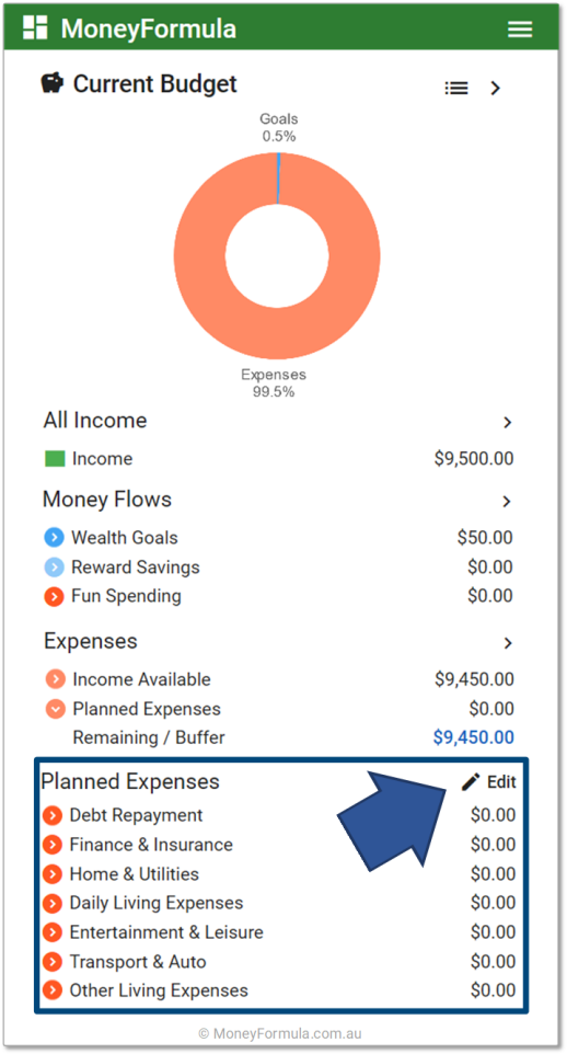 Personal Budget App Budgets & Buckets in 5 Minutes.