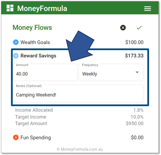 Personal Budget App Budgets & Buckets Reward Savings.